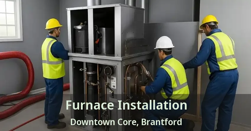 Furnace Installation Downtown Core, Brantford - ON