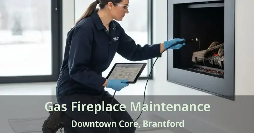Gas Fireplace Maintenance Downtown Core, Brantford - ON