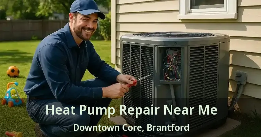 Heat Pump Repair Near Me Downtown Core, Brantford - ON