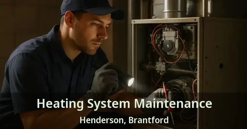 Heating System Maintenance Henderson, Brantford - ON