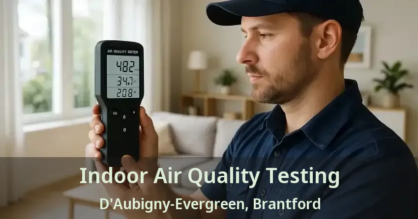 Indoor Air Quality Testing D'Aubigny-Evergreen, Brantford - ON