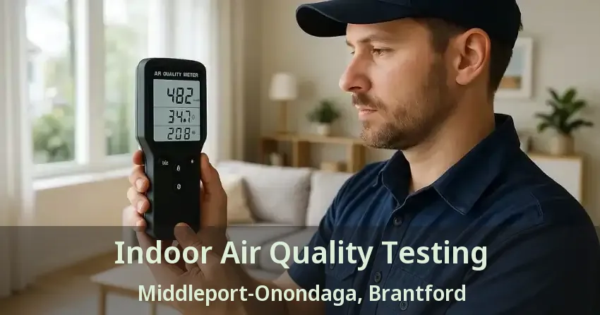 Indoor Air Quality Testing Middleport-Onondaga, Brantford - ON