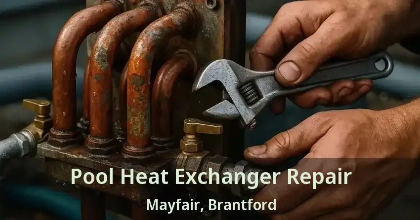 Pool Heat Exchanger Repair Mayfair, Brantford - ON