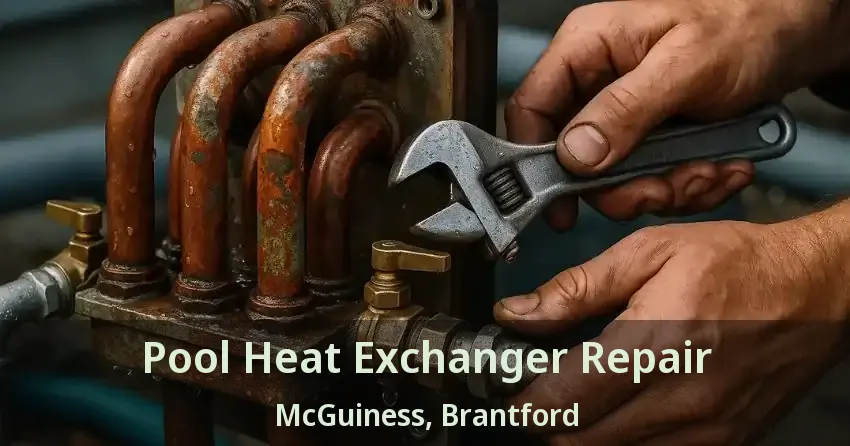 Pool Heat Exchanger Repair McGuiness, Brantford - ON