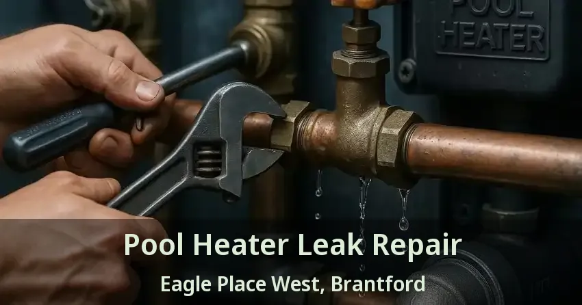 Pool Heater Leak Repair Eagle Place West, Brantford - ON