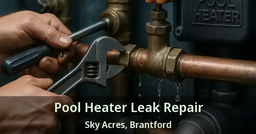 Pool Heater Leak Repair Sky Acres, Brantford - ON
